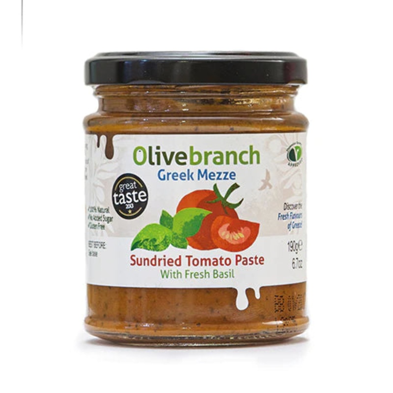 Olive Branch Mezze – Sun Dried Tomato Paste 190g