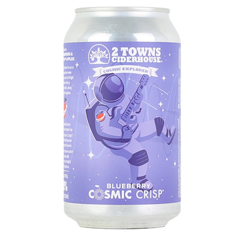 2 Towns Ciderhouse Blueberry Cosmic Crisp Cider