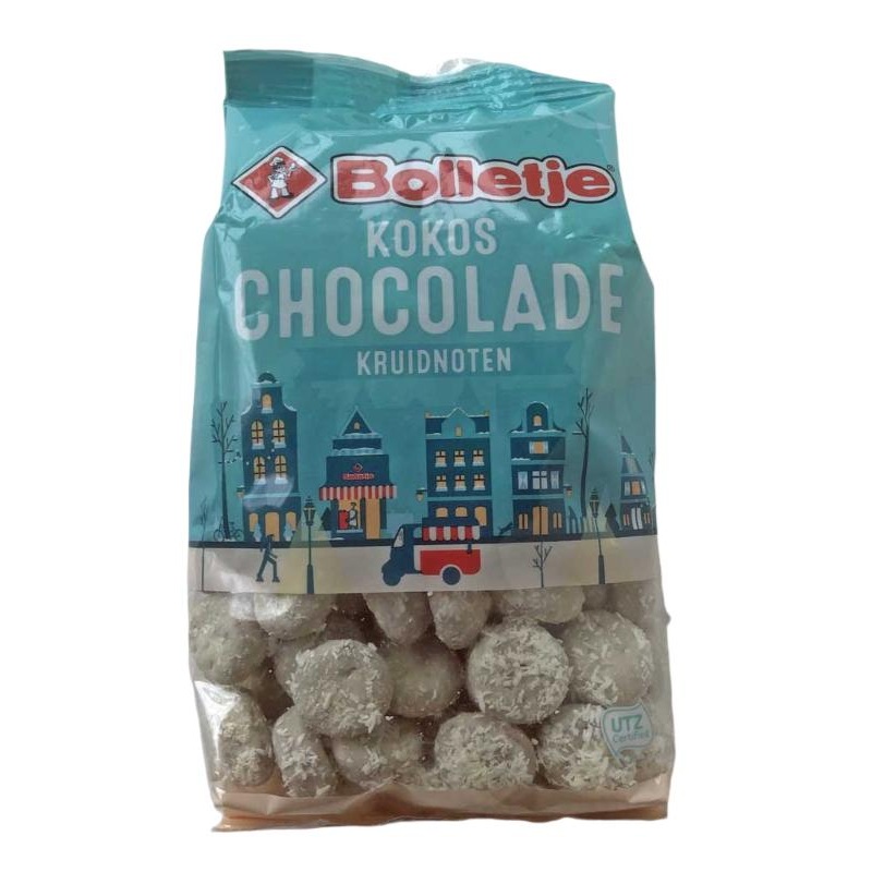 Bolletje Chocolate Coconut Kruidnoten 250g