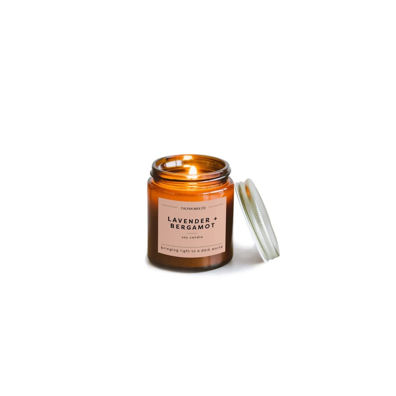Lavender & Bergamot Soy Candle