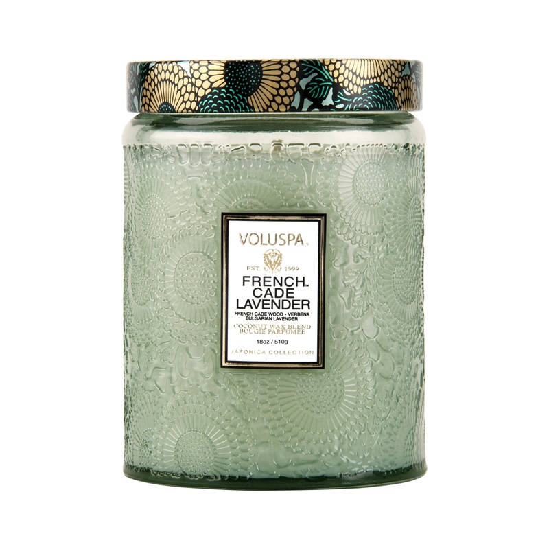 Voluspa “French Cade” Large Jar Candle
