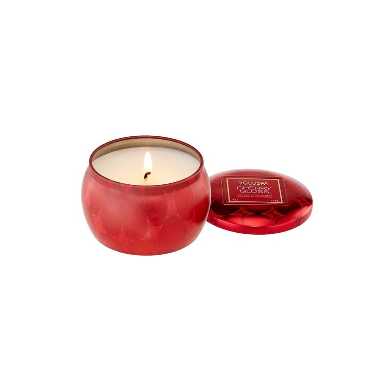 Voluspa Classic Cherry Gloss Mini Tin Candle