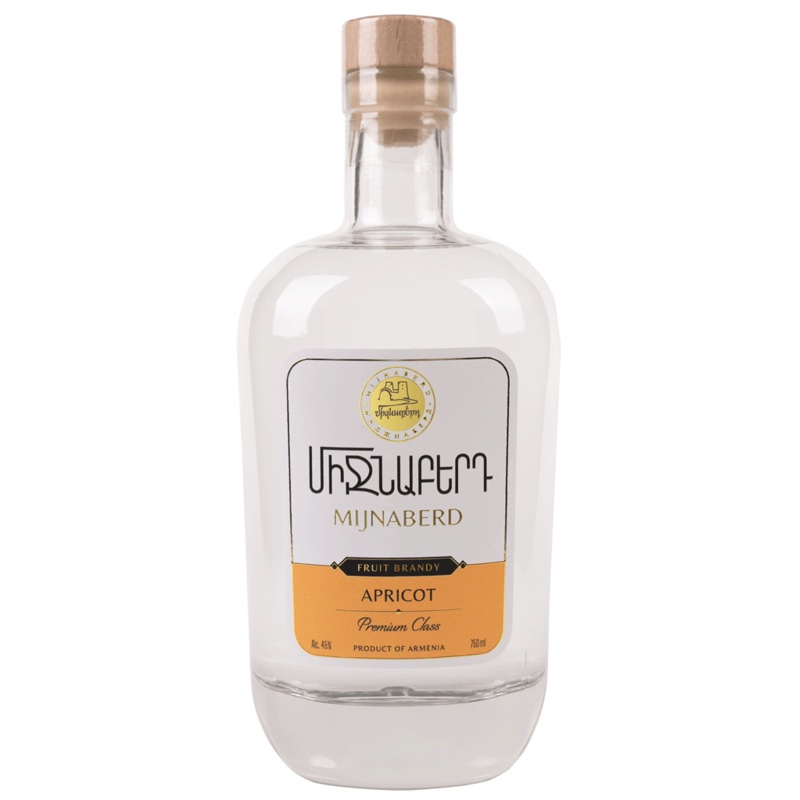 Mijnaberd Apricot Armenian Brandy 750ml