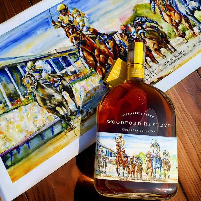 2021 Woodford Reserve Kentucky Derby 147th Edition Straight Bourbon Whiskey 1Lt