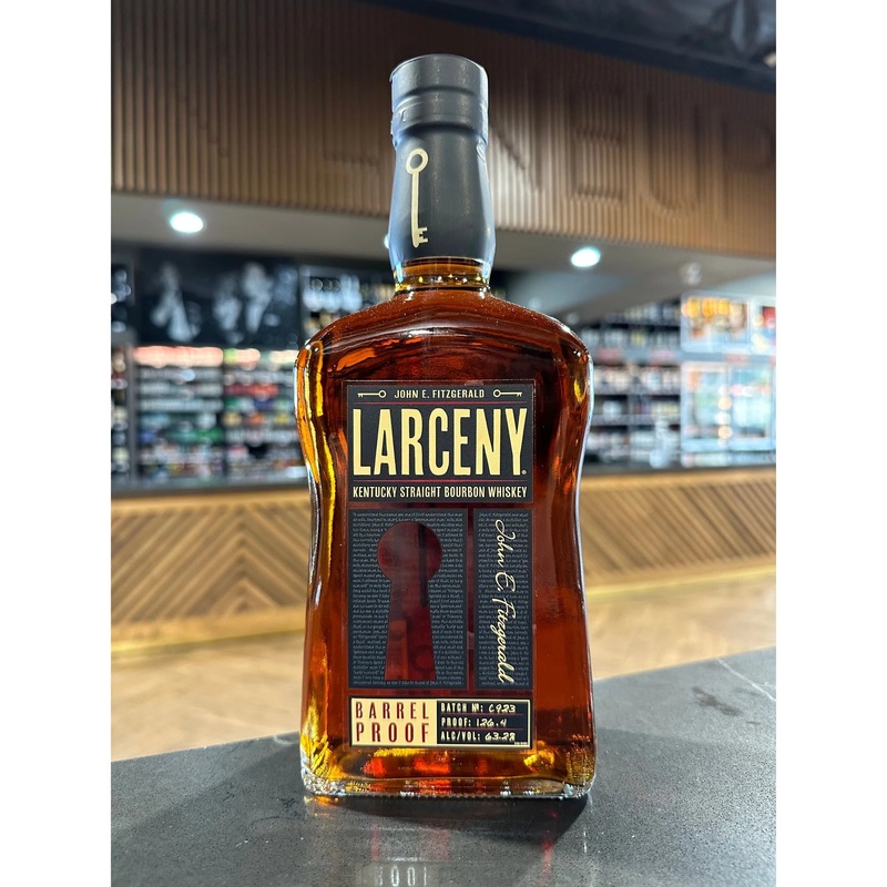 John E. Fitzgerald Larceny Barrel Proof Straight Bourbon Batch C923 750ml