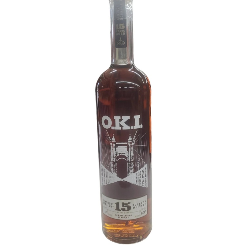 O.K.I. 15 Year Old Kentucky Straight Bourbon Whiskey 750ml