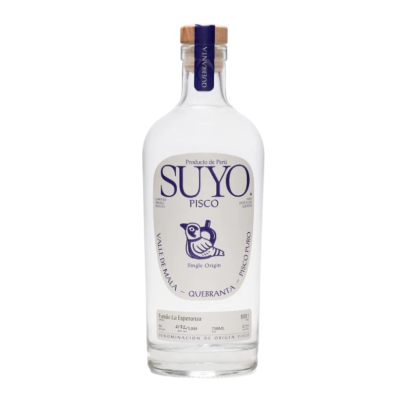 Suyo Pisco No. 1 – Quebranta Pisco Puro Brandy