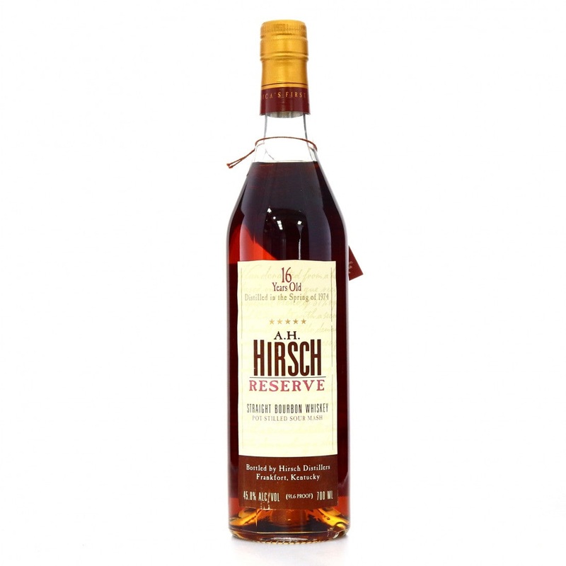 1974 A.H. Hirsch Reserve 16 Year Old Straight Bourbon Whiskey 750ml
