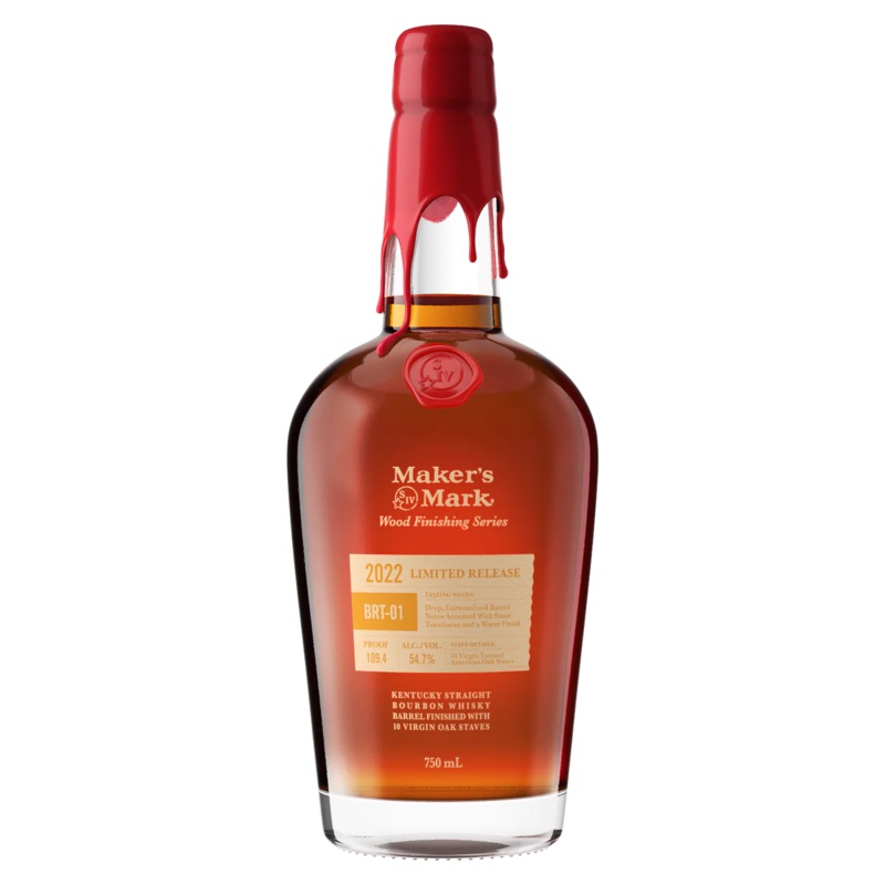 2022 Maker’s Mark BRT-01 Wood Finishing Series Limited Release Kentucky Straight Bourbon Whisky 750ml