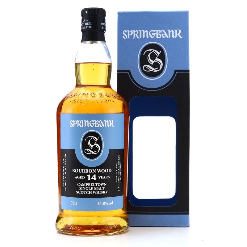 2002 Springbank 14 Year Old Bourbon Wood Single Malt Scotch Whisky  750ml
