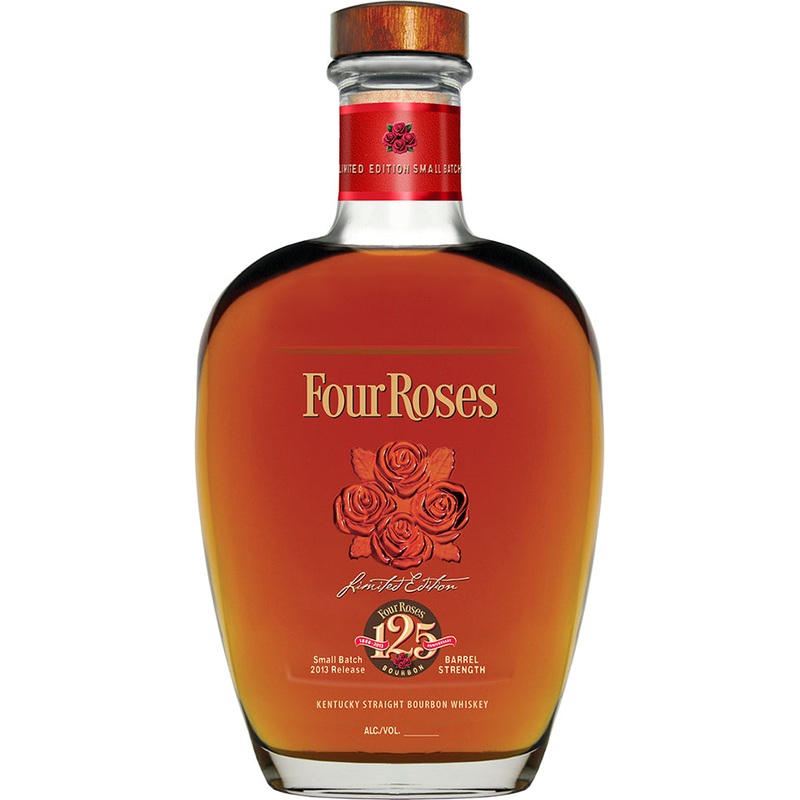 2013 Four Roses 125th Anniversary Limited Edition Small Batch Barrel Strength Kentucky Straight Bourbon Whiskey 750ml