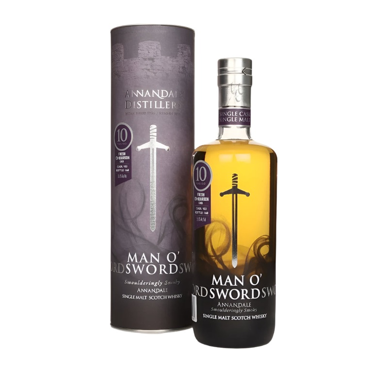 Annandale Man OSword 10 Year Old 2014 – Bourbon Cask (Cask #103) Single Malt Scotch Whisky | 700ML
