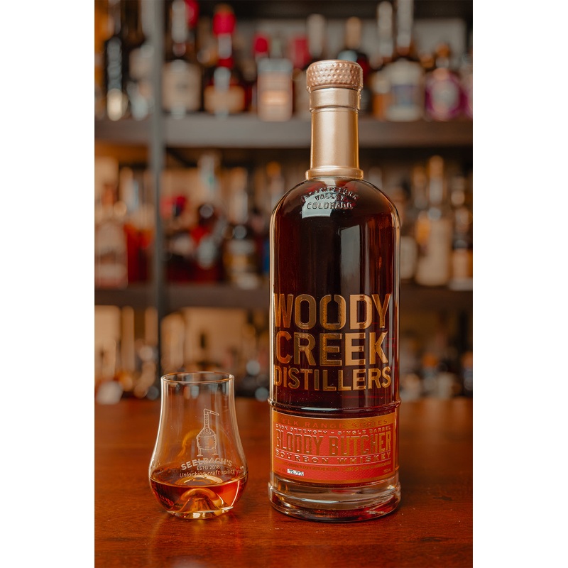 Woody Creek Distillers 12-Year Bloody Butcher 145.54 proof – Selected by Seelbach’s