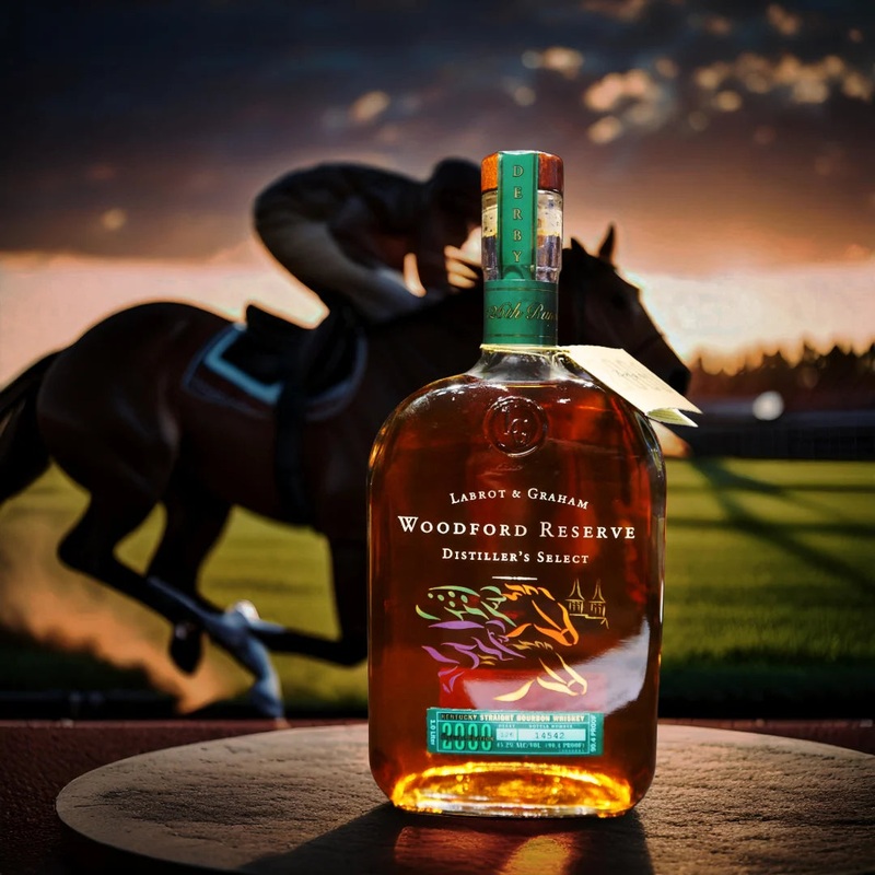 2000 Woodford Reserve Kentucky Derby 126th Edition Straight Bourbon Whiskey 1Lt.