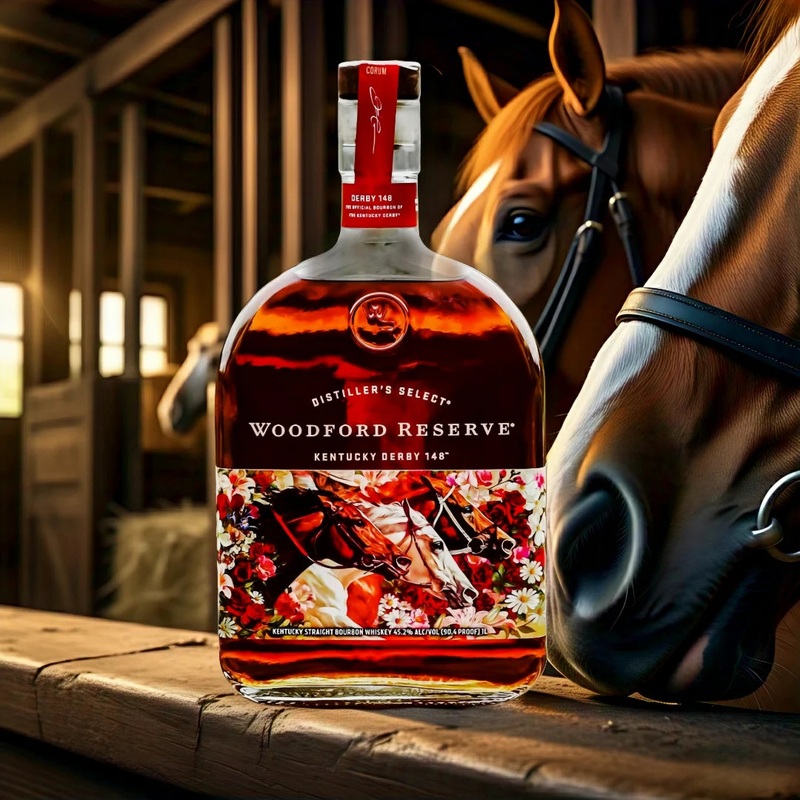 2022 Woodford Reserve Kentucky Derby 148th Edition Straight Bourbon Whiskey 1Lt