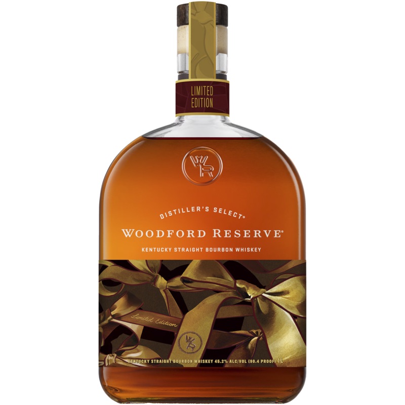 Woodford Reserve Distiller’s Select 2024 Holiday Edition Straight Bourbon Whiskey (1L)