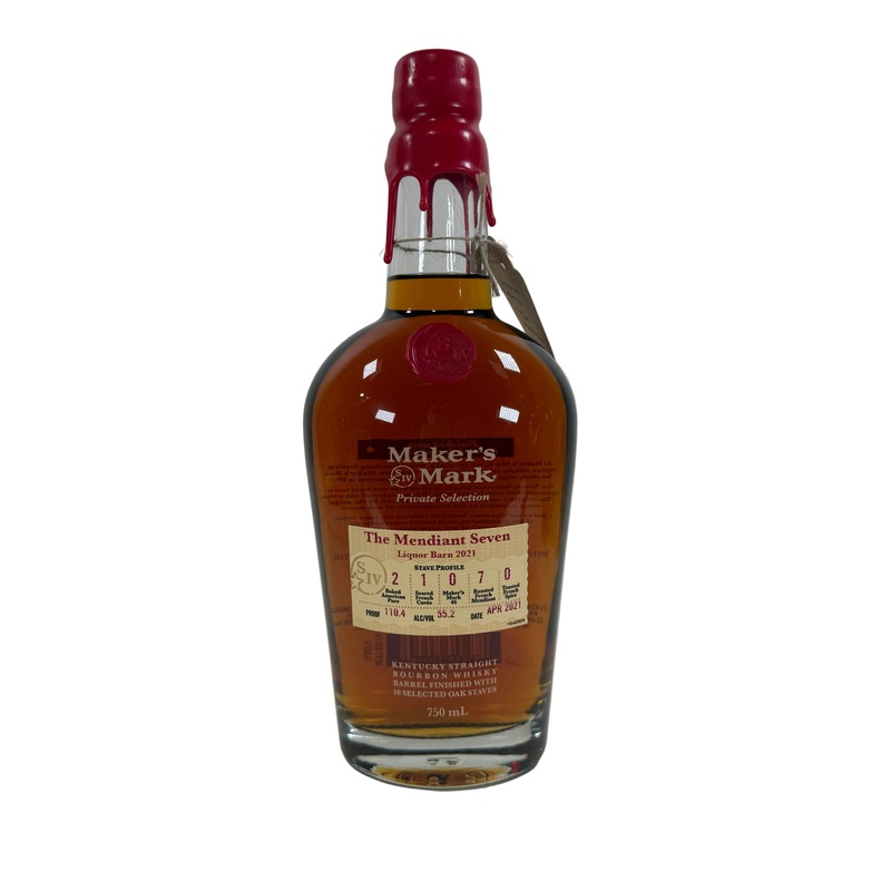 2022 Maker’s Mark Private Selection ‘The Mendiant Seven’ Kentucky Straight Bourbon Whisky 750ml