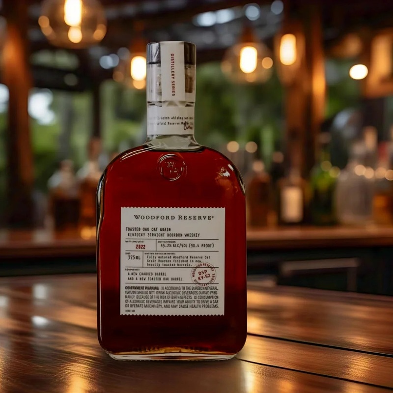 2022 Woodford Reserve Distillery Series Toasted Oak Oat Grain Kentucky Straight Bourbon Whiskey 375ml