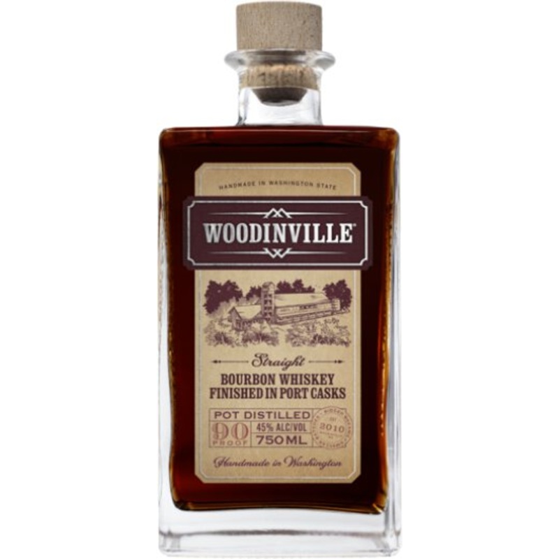 Woodinville Straight Port Cask Finished Bourbon Whiskey