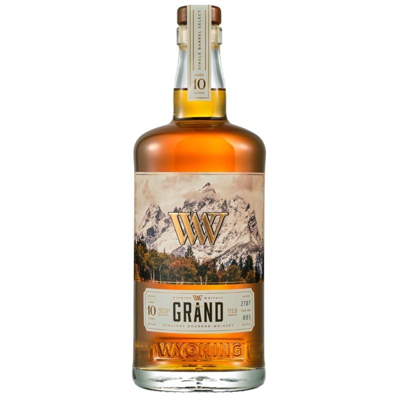 Wyoming Whiskey The Grand Barrel #2707 Straight Bourbon Whiskey