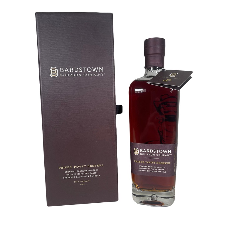 2019 Bardstown Phifer Pavitt Reserve Straight Bourbon Whiskey 107 proof 750ml