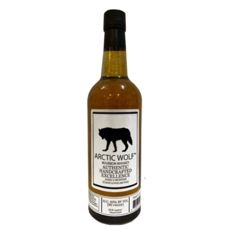Arctic Wolf Bourbon Whiskey Authentic Handcrafted Excellence