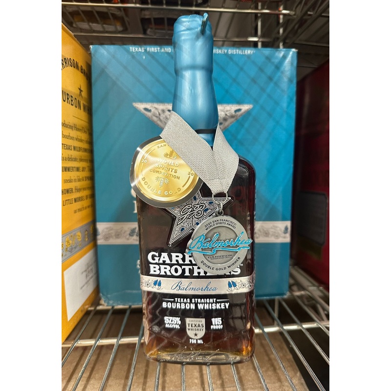 2021 Garrison Brothers Balmorhea Straight Bourbon Whiskey 750ml