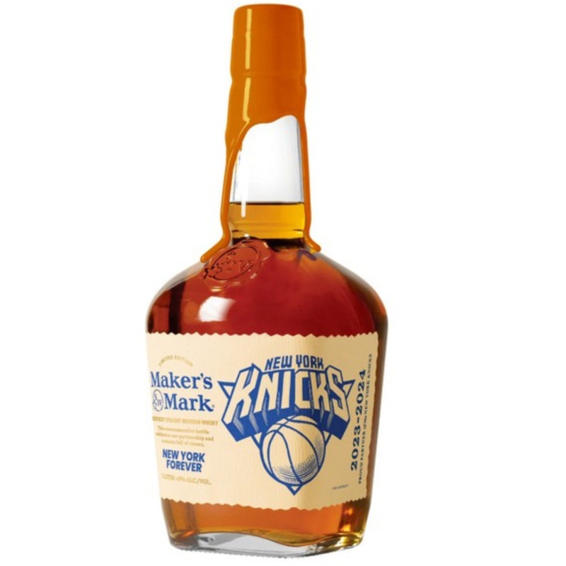 2023 Maker’s Mark New York Knicks Kentucky Straight Bourbon Whisky 750ml