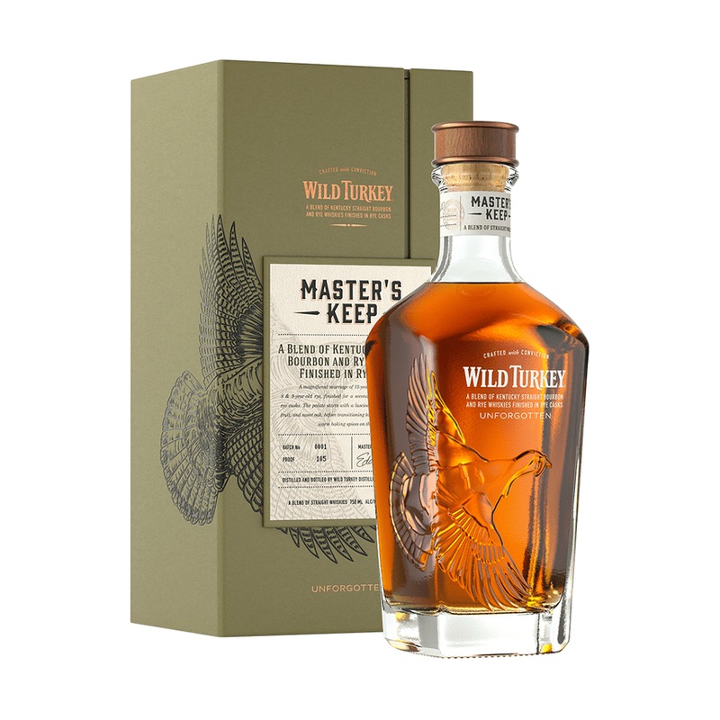 Wild Turkey Master’s Keep ‘Unforgotten’ a Blend of Kentucky Straight Bourbon & Rye Whiskies