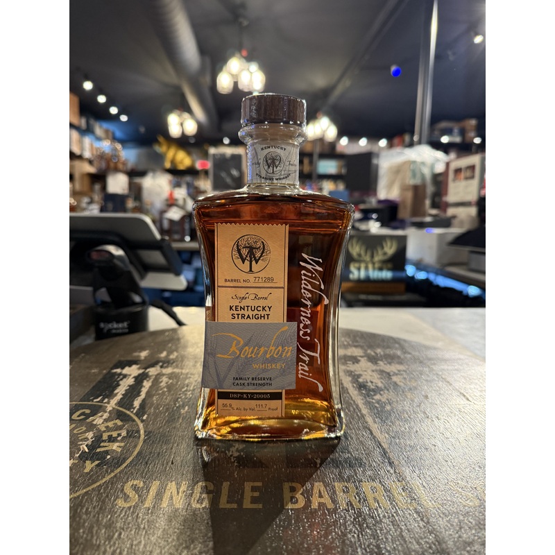 Wilderness Trail Single Barrel 111.7 Proof Kentucky Straight Bourbon Whisky 750ml
