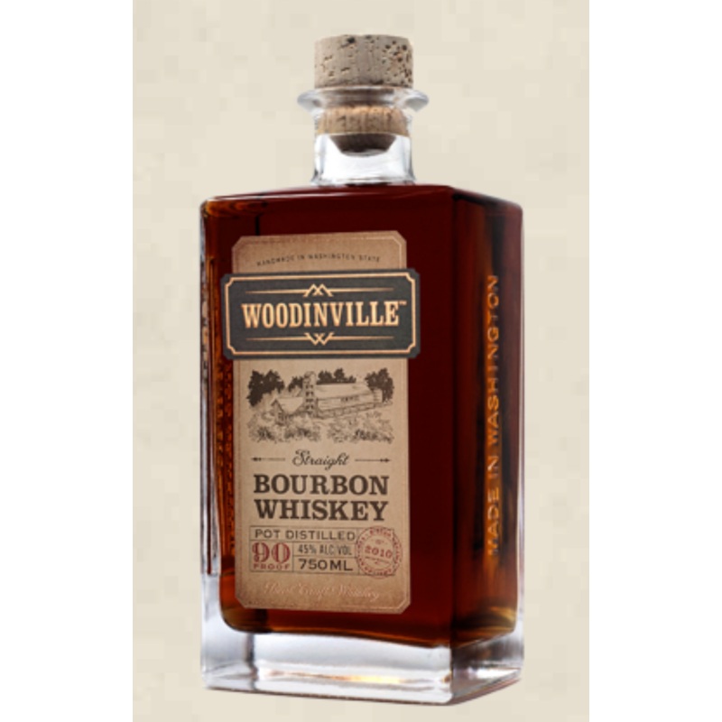 Woodinville Whiskey Co. Straight Bourbon Whiskey, Washington, USA (750ml)
