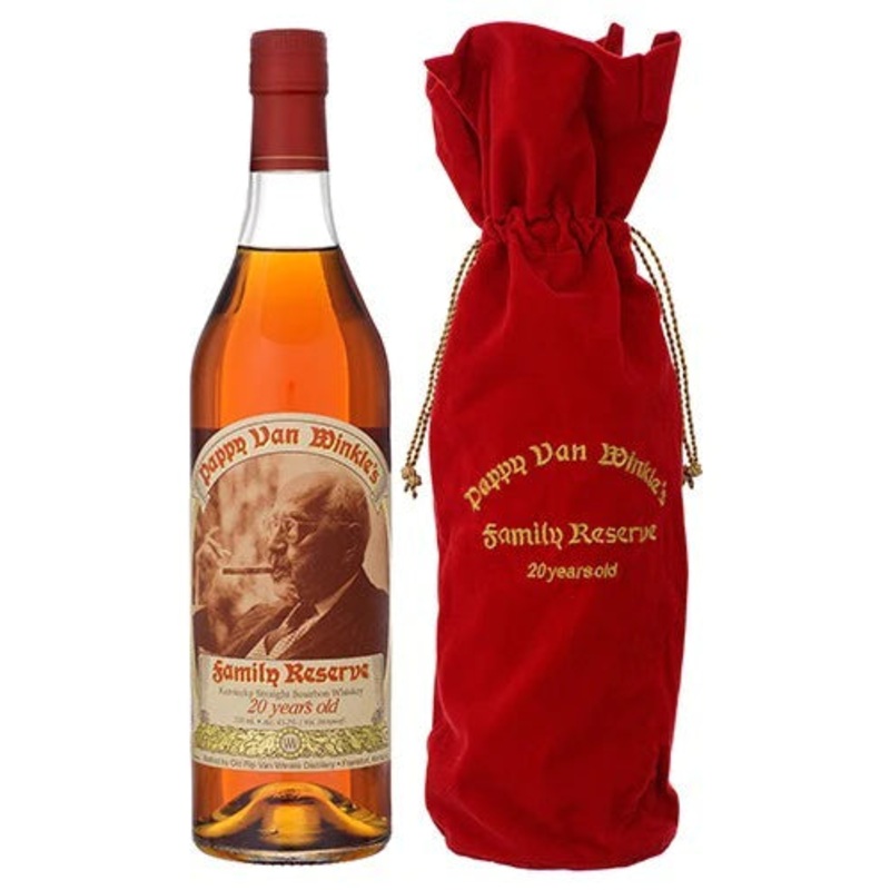 2013 Old Rip Van Winkle Pappy Van Winkle’s 20 Year Old Family Reserve Bourbon 750ml