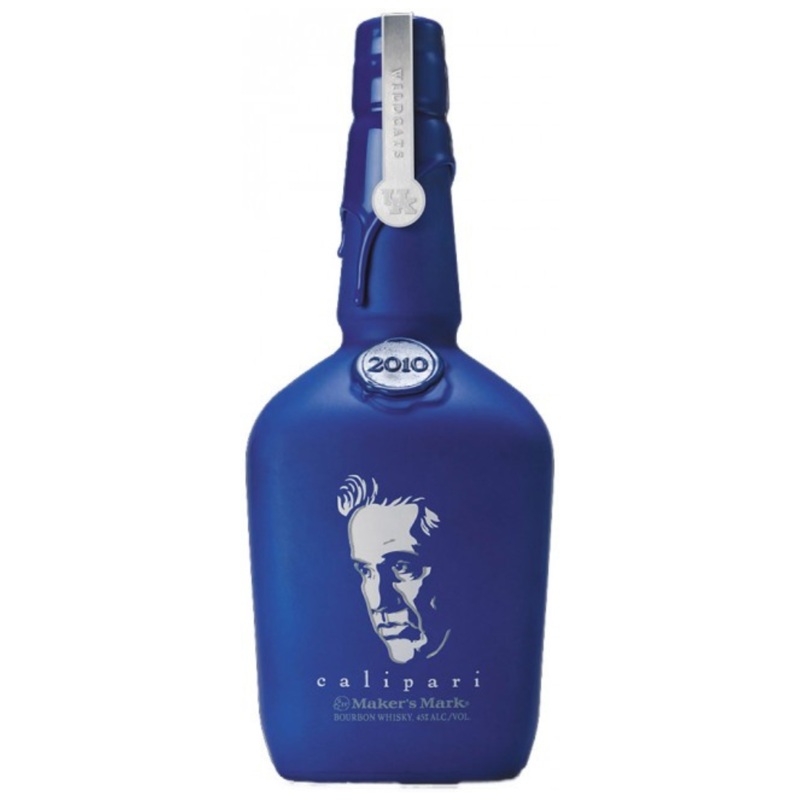 2010 Maker’s Mark John Calipari Keeneland Empty Bottle Signed 1Lt