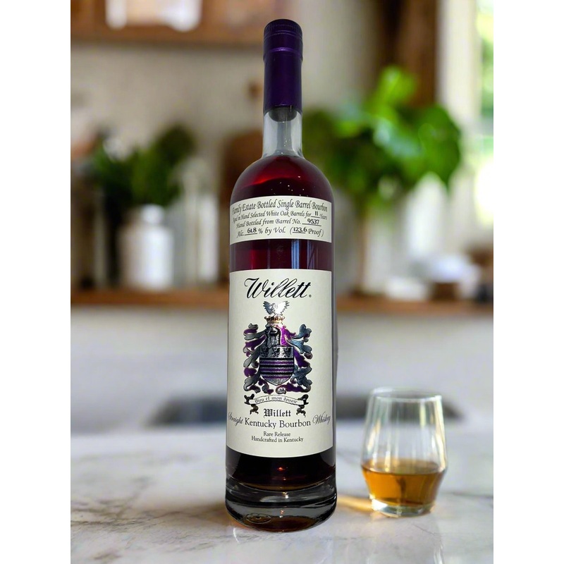 Willett Family Estate Bottled Single Barrel 11 Year Old Barrel No. 9537 Kentucky Straight Bourbon Whiskey 750ml