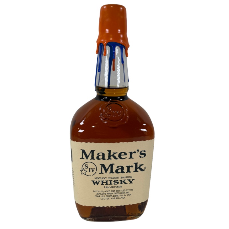 2002 Maker’s Mark New York Mets Limited Edition Kentucky Straight Bourbon Whisky 750ml