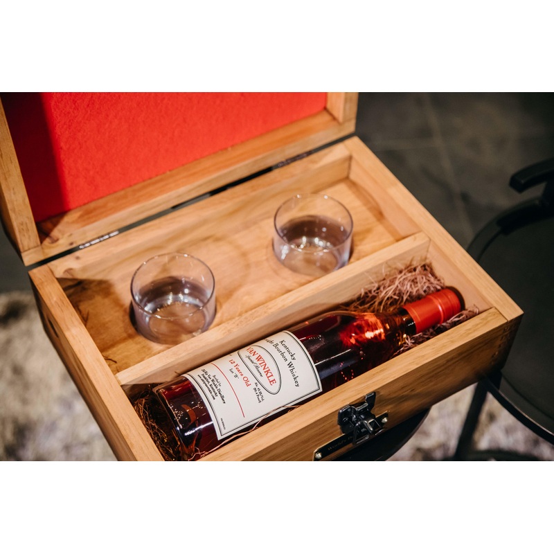 “Best Pappy Ever” Van Winkle Special Reserve 12 Year Bourbon Handcrafted Gift Box
