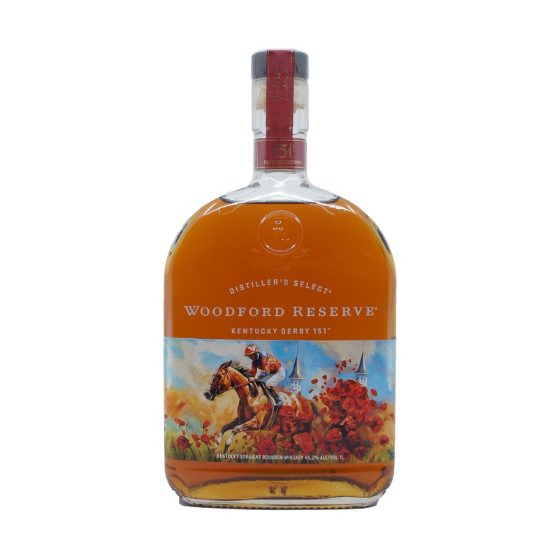 Woodford Reserve Kentucky Derby 151 Straight Bourbon Whiskey (Liter)