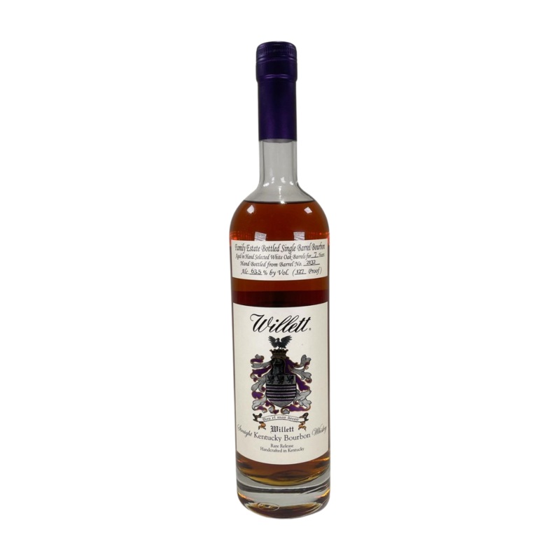 Willett Family Estate Bottled Single Barrel 7 Year Old Straight Bourbon Whiskey 750ml