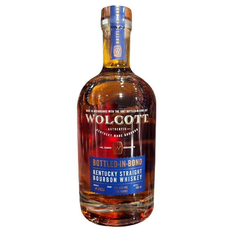 Wolcott Bottled in Bond Straight Bourbon Whiskey – 750ml