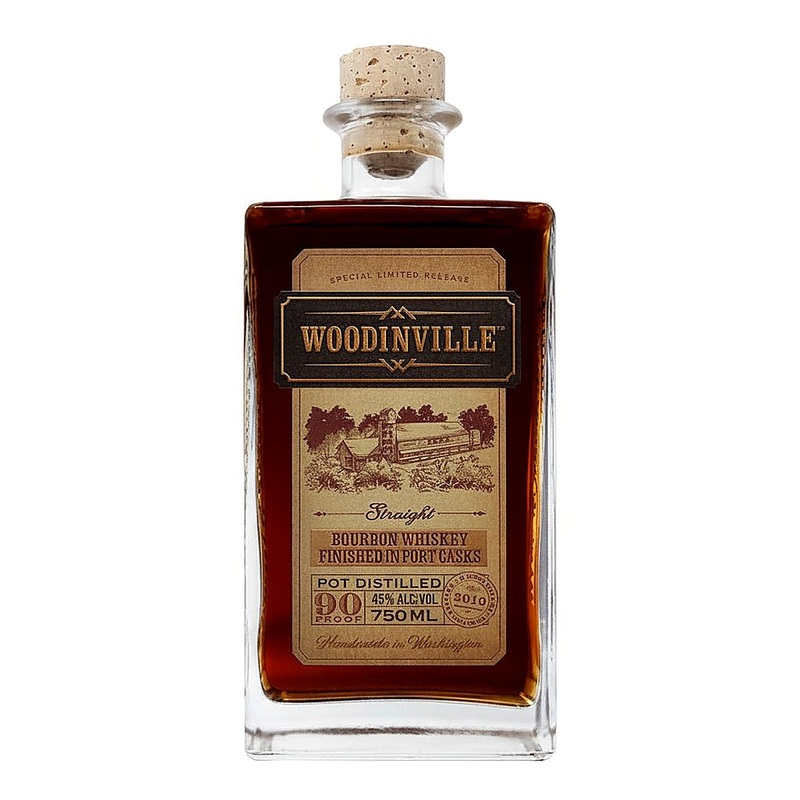 Woodinville Straight Bourbon Whiskey Finished In Port Casks