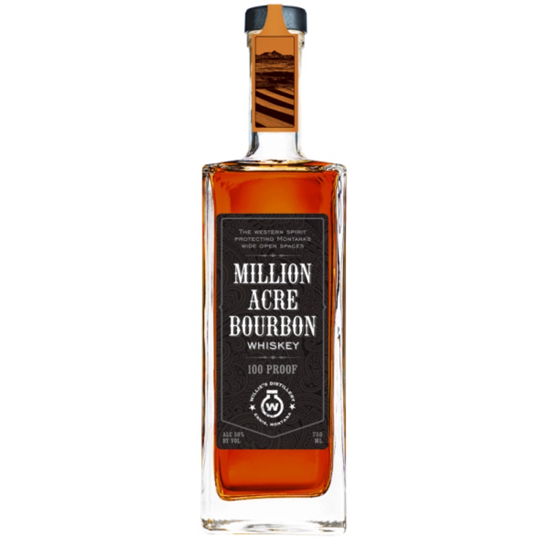Willie’s Distillery Million Acre Bourbon Whiskey