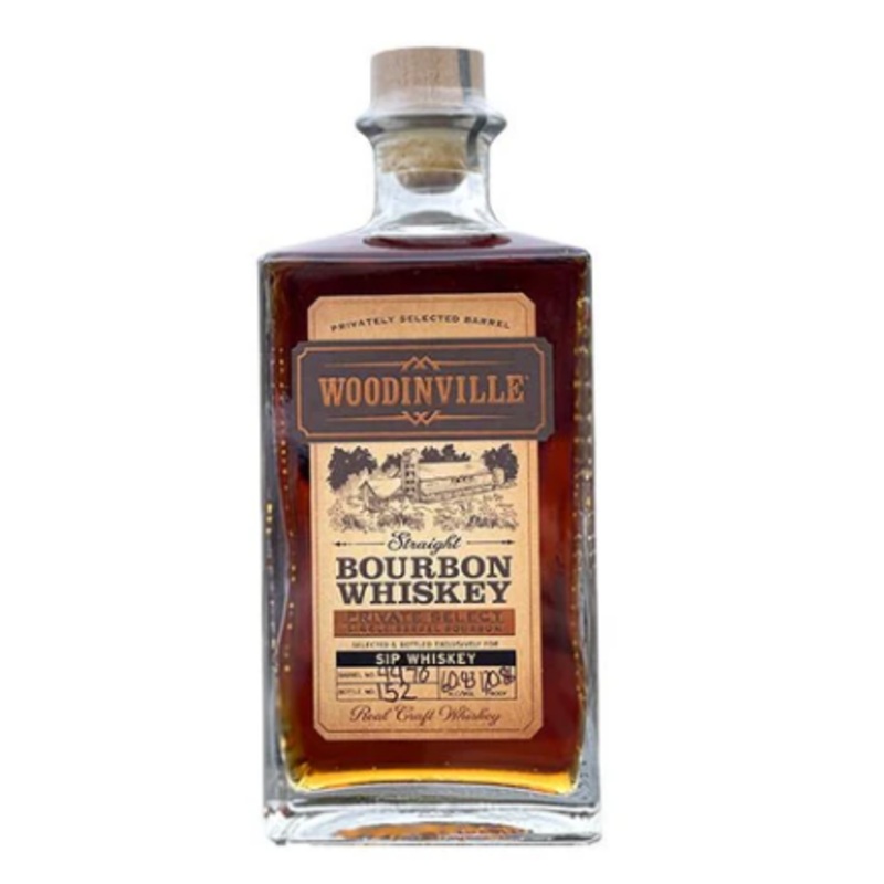 Woodinville Private Select for Sip Whiskey 120.86 Proof Straight Bourbon Whiskey