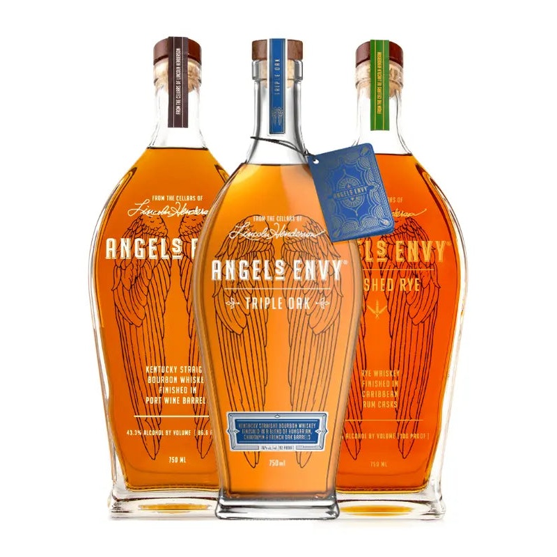 Angels Envy Triple Oak Kentucky Straight Bourbon Bundle