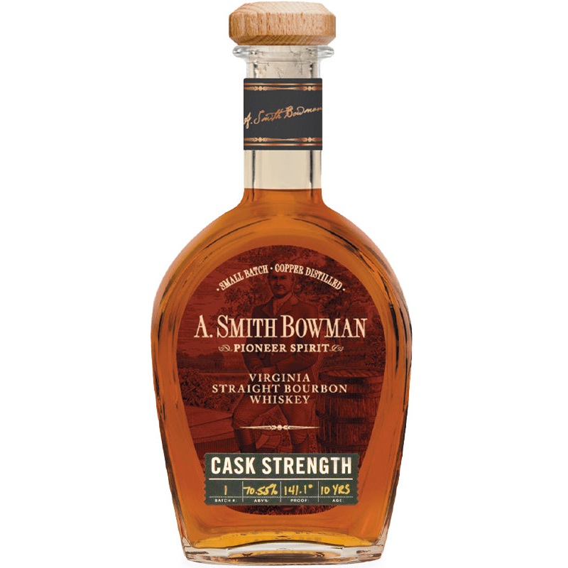 A. Smith Bowman Cask Strength Bourbon Whiskey Batch 4
