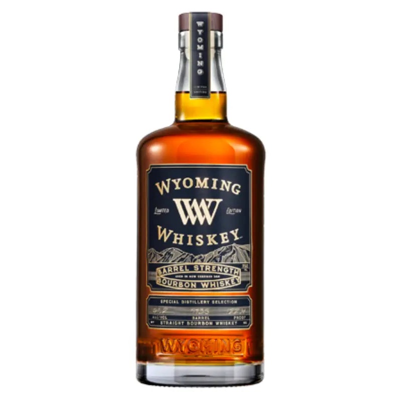 Wyoming Whiskey Barrel Strength Bourbon 750mL