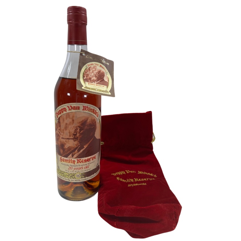 2009 Old Rip Van Winkle Family Reserve 20 Year Old Kentucky Straight Bourbon Whiskey 750ml