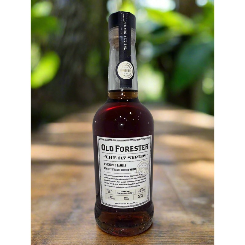 2024 Old Forester The 117 Series Warehouse I Barrels Batch #001 Straight Bourbon Whisky 375ml