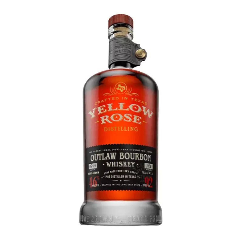 Yellow Rose Outlaw Bourbon Whiskey 750mL