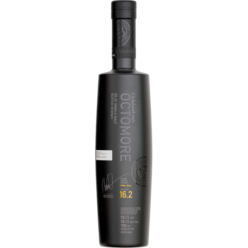 Bruichladdich Octomore Edition 16.2 Single Malt Scotch Whisky (700mL)