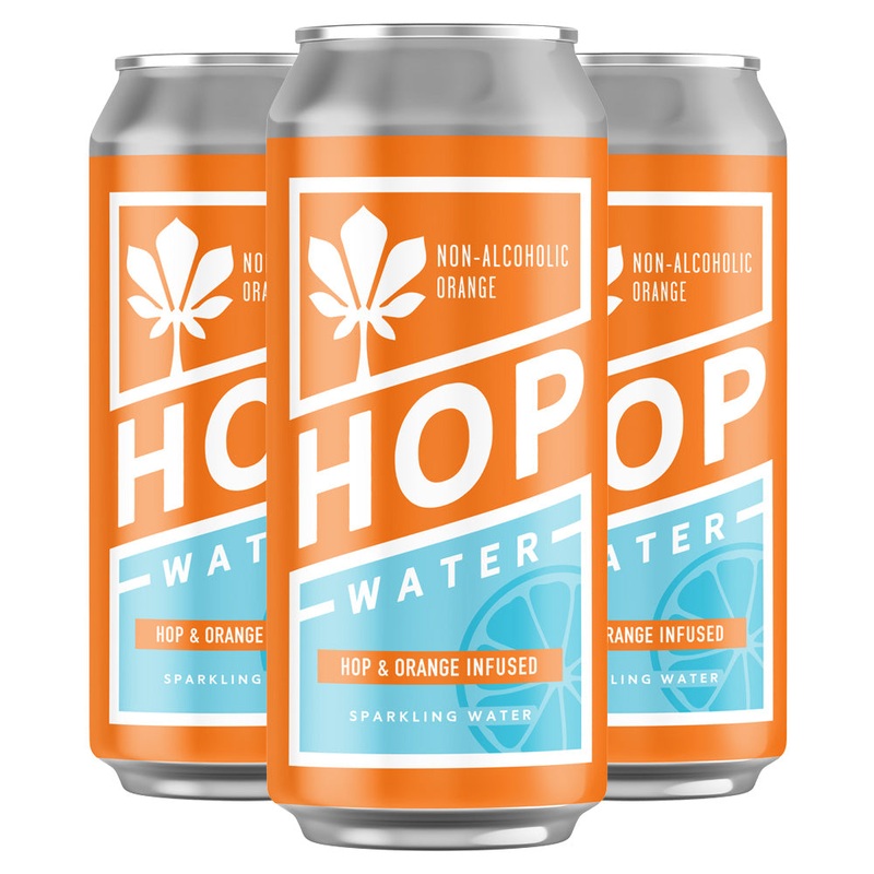Urban Chestnut Sparkling Hop Water w/ Orange 4pk/16oz Cans